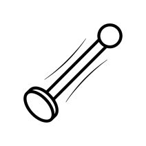 Серьги из биофлекса