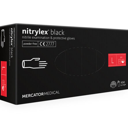 NITRYLEX BASIC BLUE - GLOVES  100 pcs.  