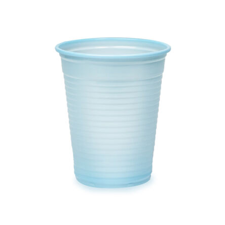 Jednorazowe kubki na wodę 100 szt. - 180 ml Niebieskie