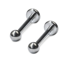 LABRET TYTANOWY Z GWINTEM WEWNĘTRZNYM 10mm