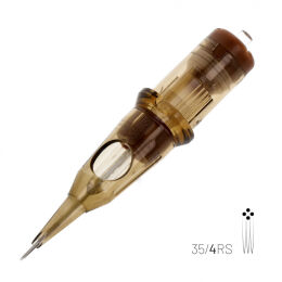 KWADRON Cartridge System - 4 RS - Round Shader 0.35mm