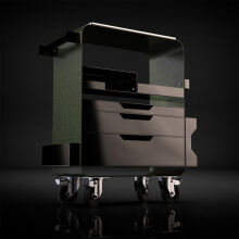 Impala Mobilna stacja robocza Army Green - 3