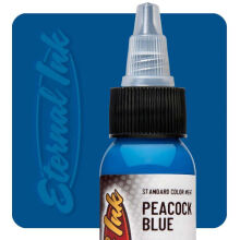 Eternal Ink Peacock Blue 30 ml - farba do ćwiczeń - 2
