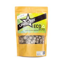 Biodegradable Ink Hexagon Cups 15mm -  BOX 200szt