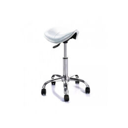 DROPPER White taboret obrotowy