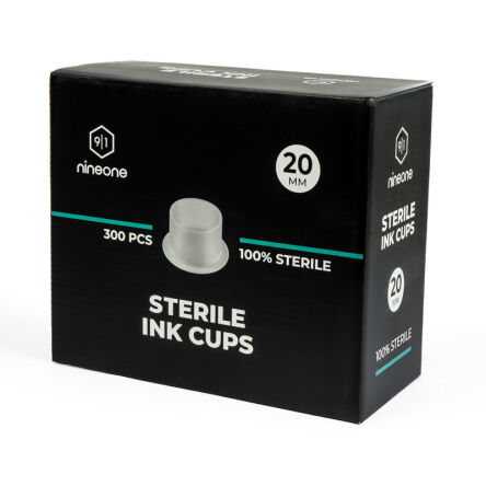 Nineone Sterile Ink Cups 20mm - 300 szt