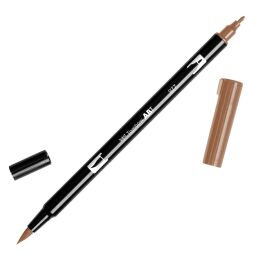TOMBOW - flamaster dwustronny SADDLE BROWN