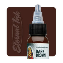 Eternal Ink Dark Brown 30 ml - farba do ćwiczeń - 2