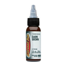 Eternal Ink Dark Brown 30 ml - farba do ćwiczeń