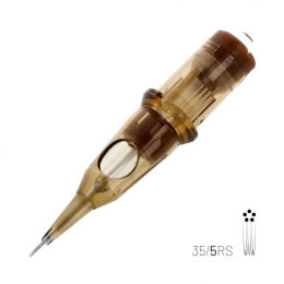KWADRON Cartridge System - 5 RS - Round Shader 0.35mm