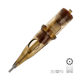 KWADRON Cartridge System - 12 RS - Round Shader 0.35mm