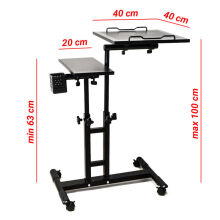 Stolik, pomocnik mobilny WORKING TABLE 1 do salonu tatuażu. - 4