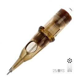 KWADRON Cartridge System - 8 RS - Round Shader 0.25 mm