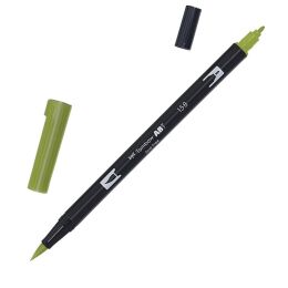 TOMBOW - flamaster dwustronny DARK OLIVE