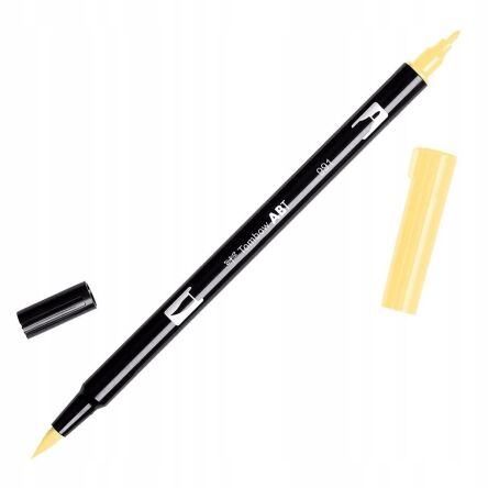 TOMBOW - flamaster dwustronny LIGHT OCHRE