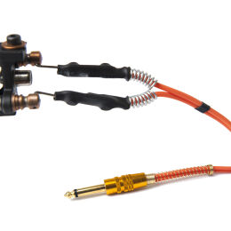 Kabel silikonowy HQ Orange