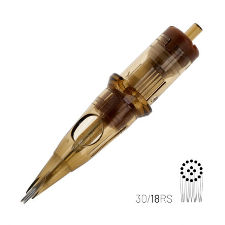KWADRON Cartridge System - 18 RS - Round Shader 0.30mm - 1szt