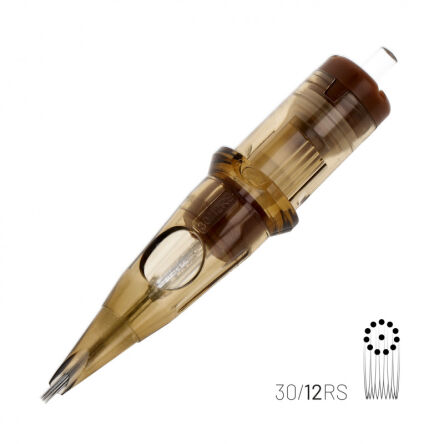 KWADRON Cartridge System - 12 RS - Round Shader 0.30mm - 1szt