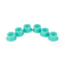 Kubeczki silikonowe Unistar z podstawką 13mm Light Blue - 100 szt - 3