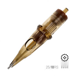 KWADRON Cartridge System - 18 RS - Round Shader 0.25 mm