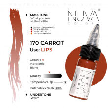 Nuva Colors - 170 Carrot - 15ml (Reach Compliant) - 2