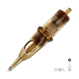 KWADRON Cartridge System - 5 RL-T - Round Liner - Textured 0.35mm