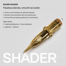 KWADRON Cartridge System - 3 RS - Round Shader 0.30mm - 1szt - 5