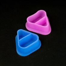 Kubeczki silikonowe TRIANGLE w Słoiku- 80pcs - 3