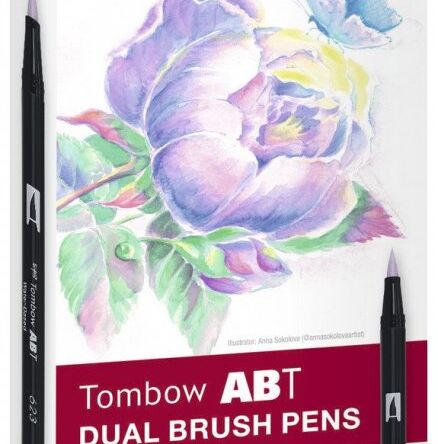 TOMBOW - zestaw flamastrów PASTELS colours (6szt)