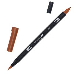 TOMBOW - flamaster dwustronny BURNT SIENNA