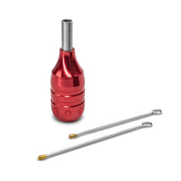 Rura do cartridgy BULLET Ø 25 mm + 2 popychacze Czerwona