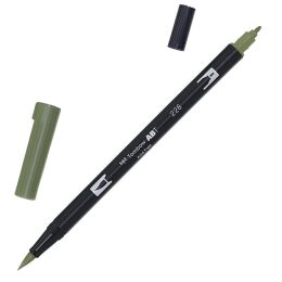 TOMBOW - flamaster dwustronny GREY GREEN
