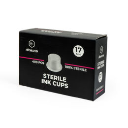 Nineone Sterile Ink Cups 17mm - 400 szt