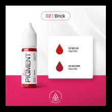 The Pigment - 02 Brick - 15ml - 3