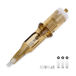 KWADRON Cartridge System - 5RLLTx3 Whip Shading 0.30 mm