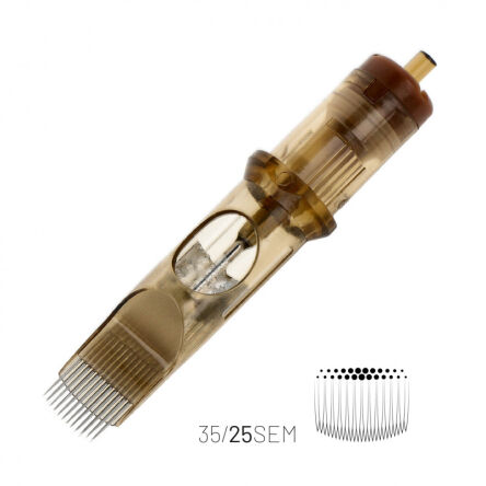 KWADRON Cartridge System - 25 SEMMT - Soft Edge Magnum - Medium Taper 0.35mm