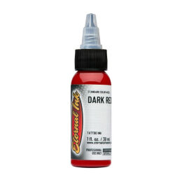 Eternal Ink Dark Red 30 ml - farba do ćwiczeń