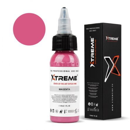 Xtreme Ink - farba do tatuażu - Magenta - 30ML
