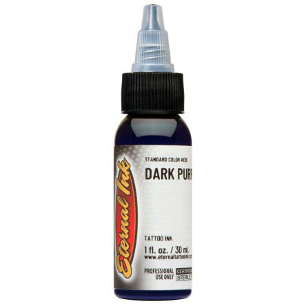 Eternal Ink Dark Purple 30 ml - farba do ćwiczeń
