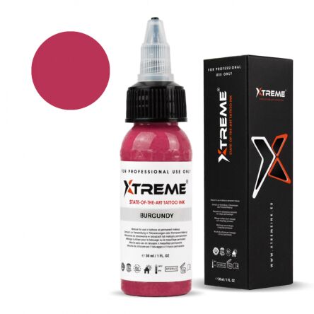 Xtreme Ink - farba do tatuażu - Burgundy - 30ML