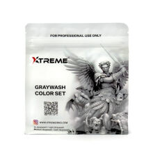 Xtreme Ink - farba do tatuażu - Graywash Set - 4X30ML - 2