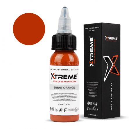 Xtreme Ink - farba do tatuażu - Burnt Orange - 30ML
