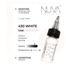 Nuva Colors - Areola - 430 White - 15ml (Reach Compliant) - 2