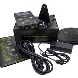 Critical Tattoo CX2-R G2 Power Supply NEW!! + foot switch