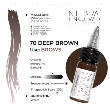 Nuva Colors - 70 Deep Brown - 15ml (Reach Compliant) - 2