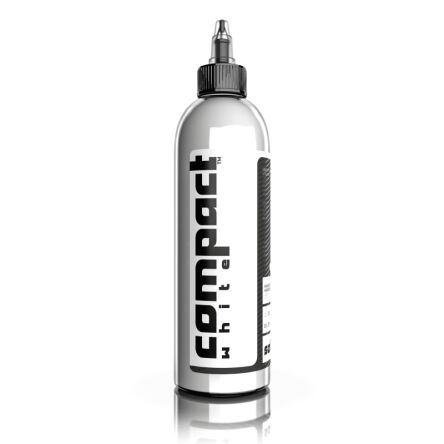 Compact Ink - Solid White - 120ml (REACH Compliant)