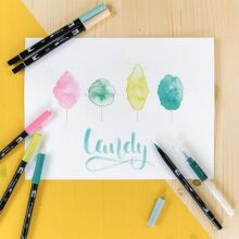 TOMBOW - flamaster dwustronny OPAL - 3