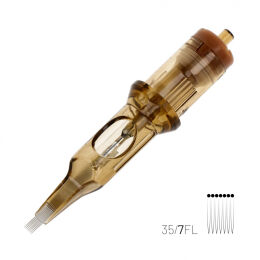KWADRON Cartridge System - 7 FL - Flat 0.35mm