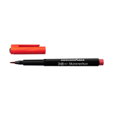 Pisak Eberhard Faber Tattoo Skinmarker - Czerwony