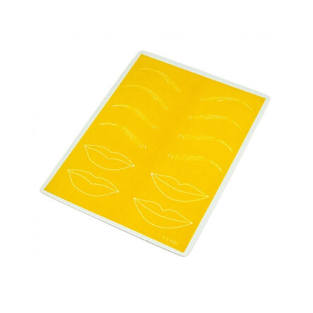 Skóra do ćwiczeń - BRWI & USTA (Yellow)
